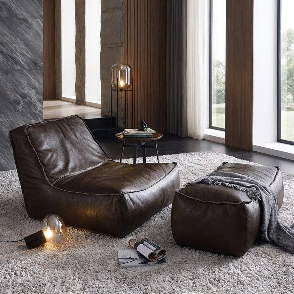 P02 Single Sofa & Ottoman Set - Altera