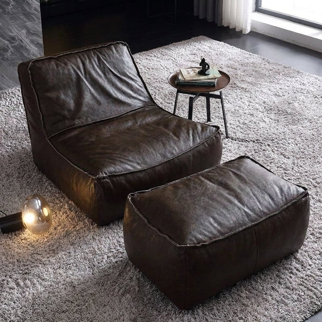 P02 Single Sofa & Ottoman Set - Altera