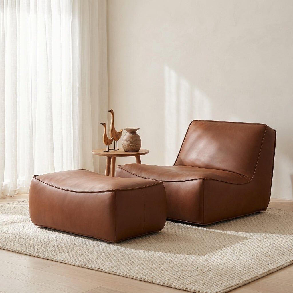 P02 Single Sofa & Ottoman Set - Altera