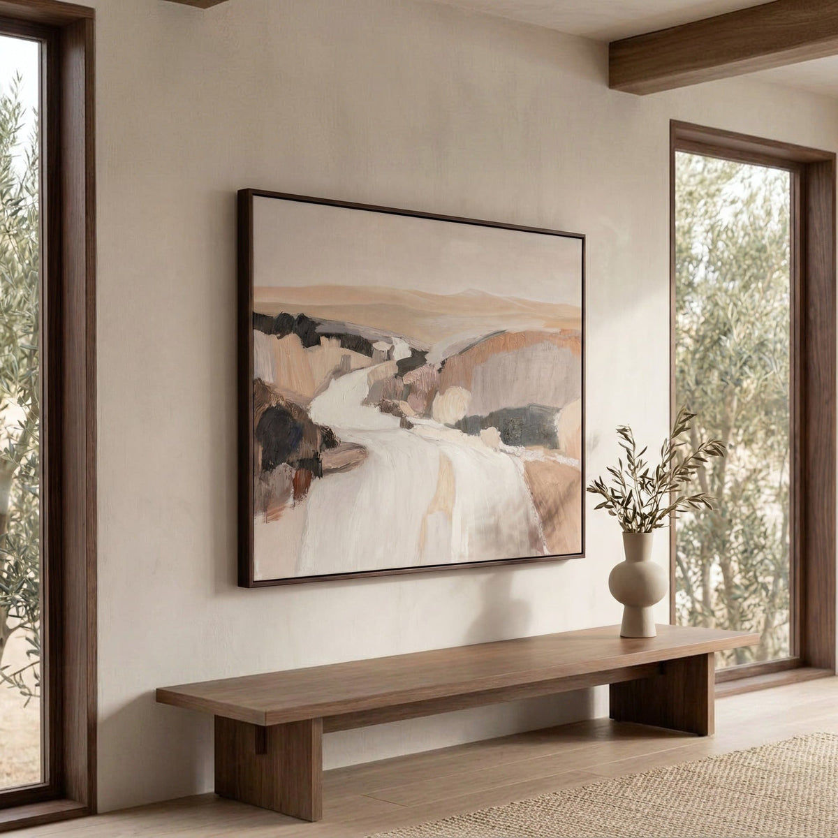 Paestum Framed Painting - Altera