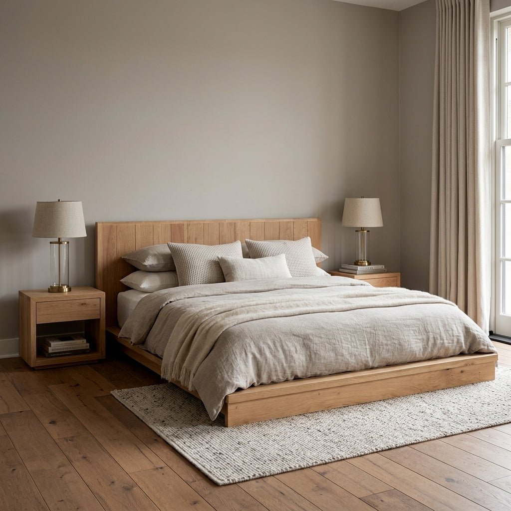 Parana Solid Wood Bed - Altera