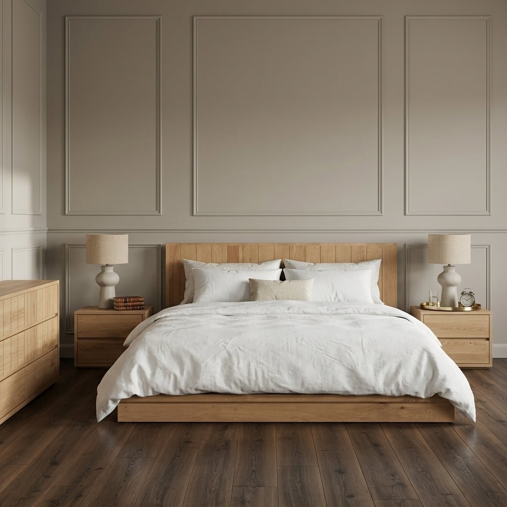 Parana Solid Wood Bed - Altera