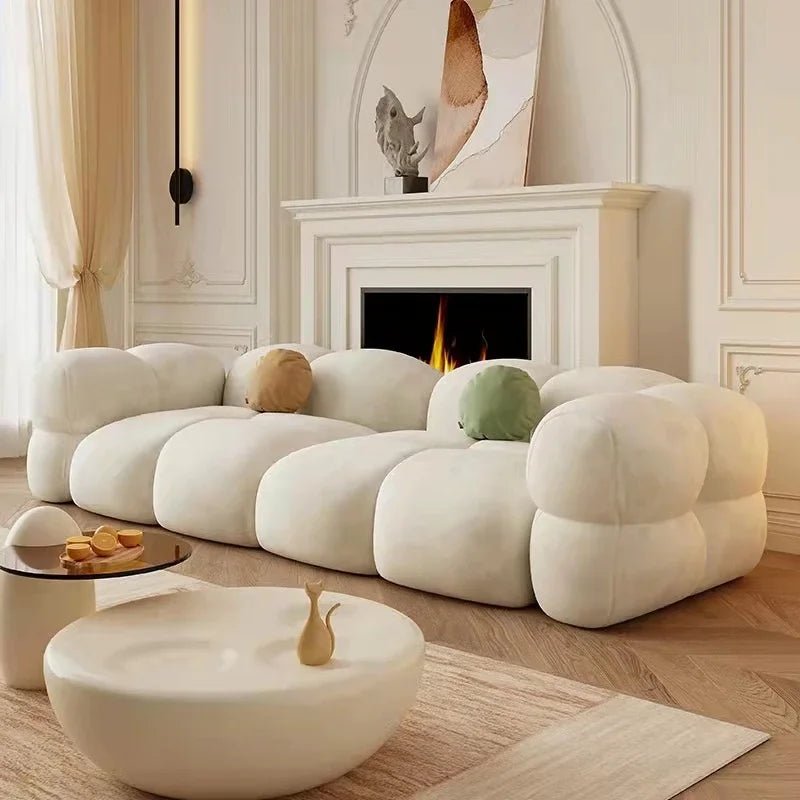 Paten Sofa White 2.6m (Three-seater)