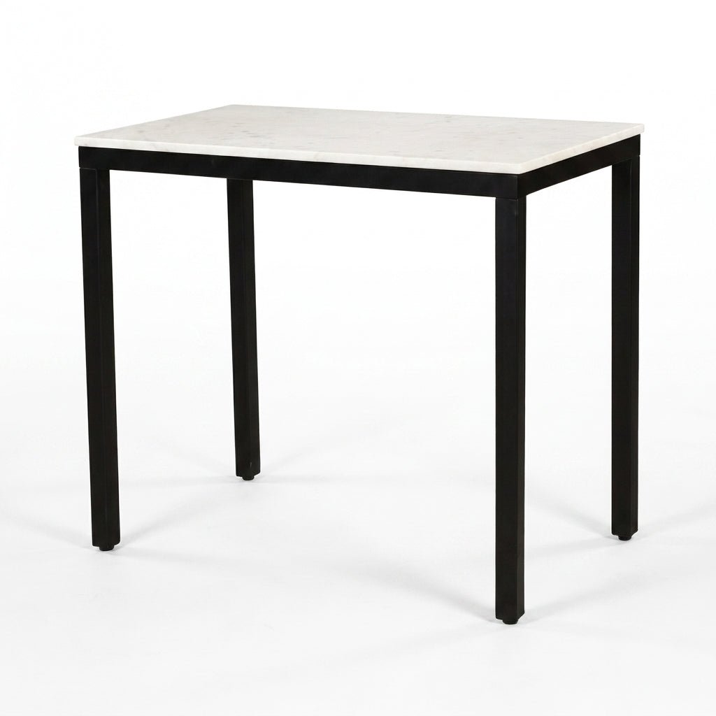 Pemberton Marble Mini Desk White - Altera