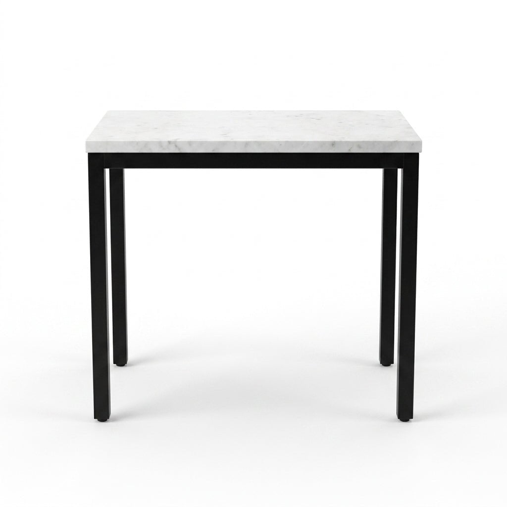 Pemberton Marble Mini Desk White - Altera