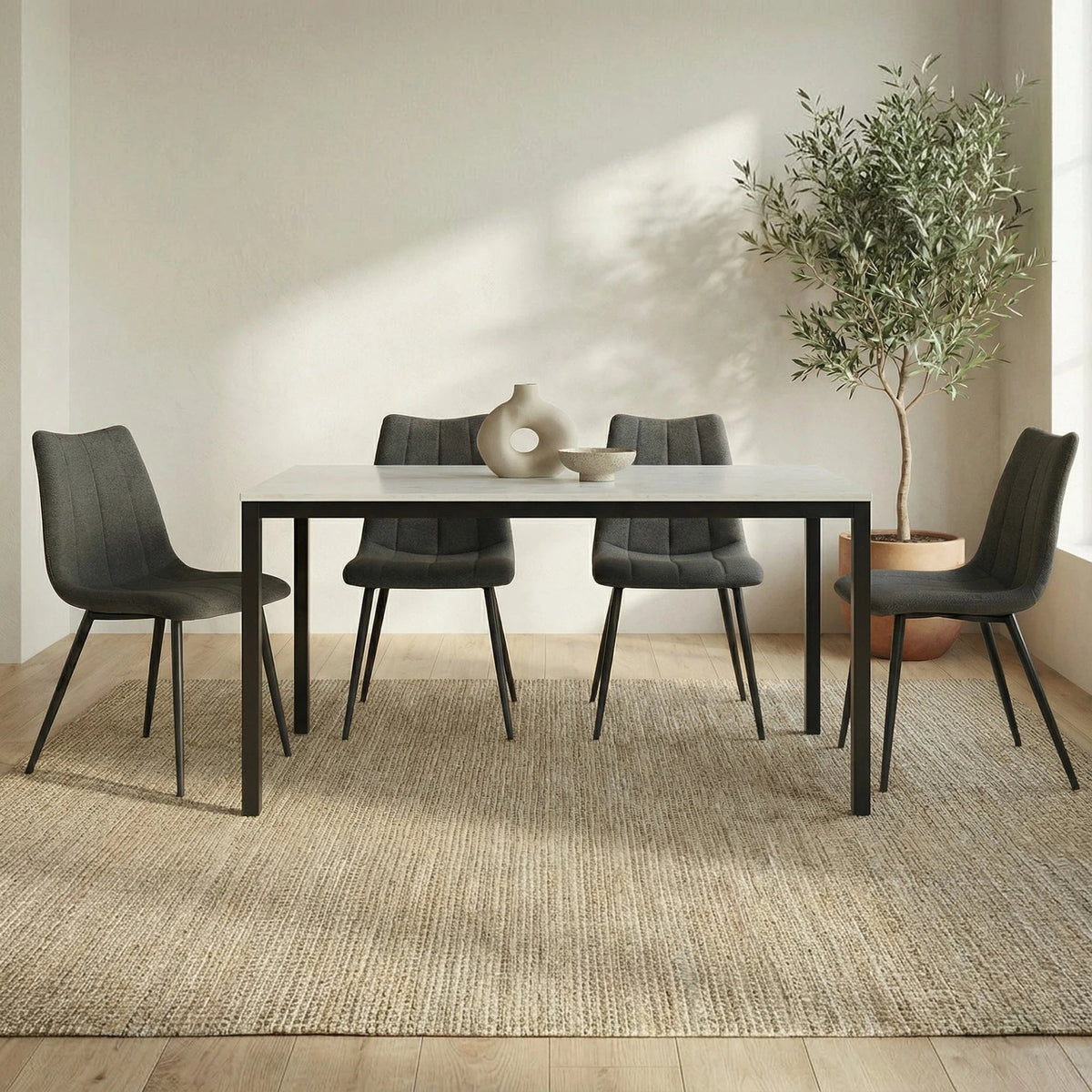 Perth Marble Dining Table - Altera