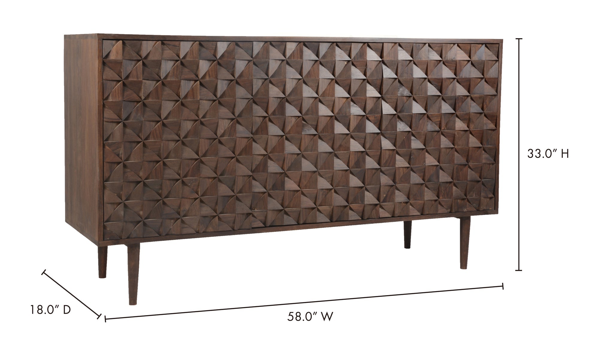 Phoenix 3 Door Sideboard - Altera