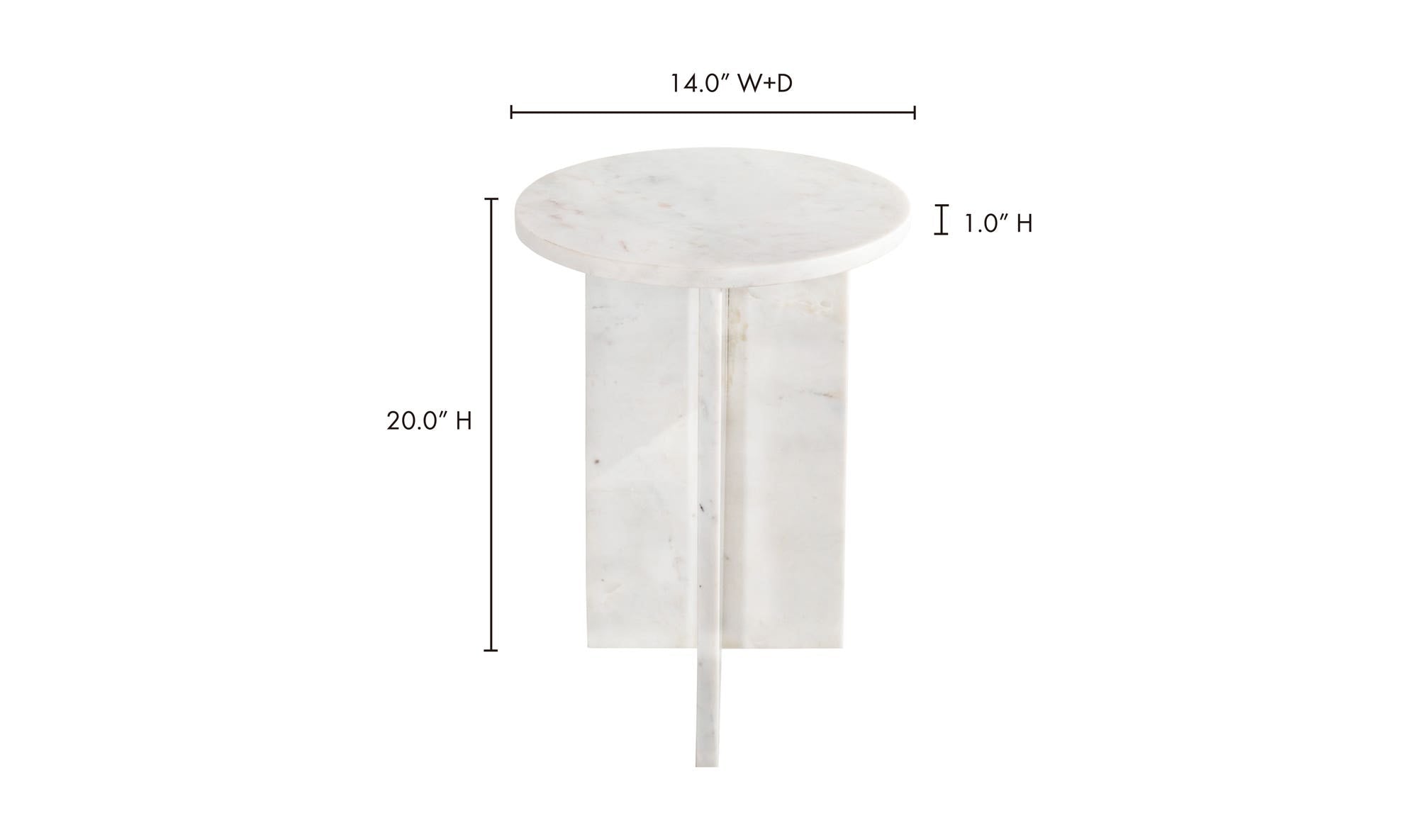 White Marble dimensions