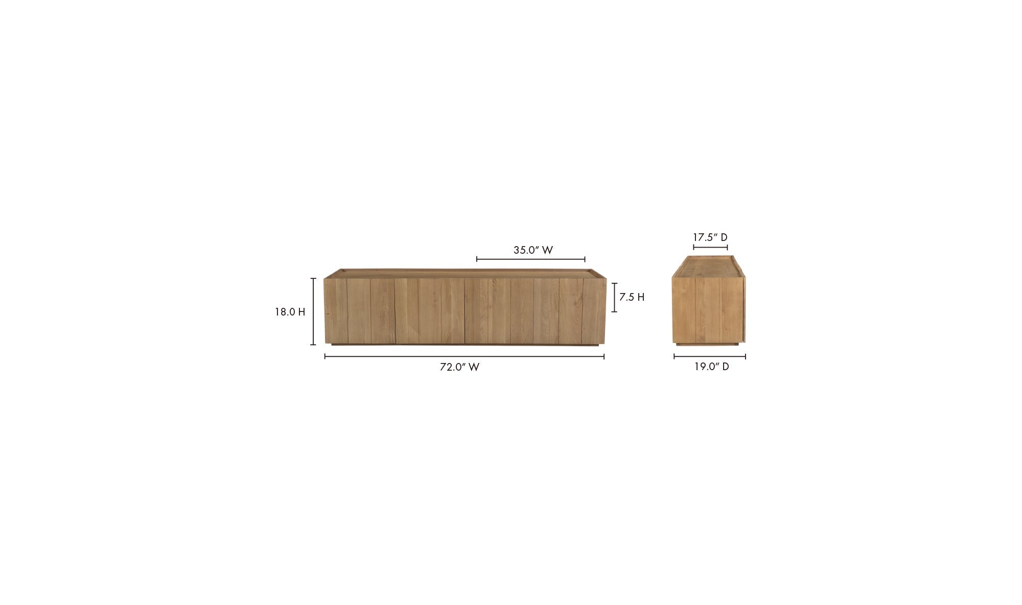 Plank Media Cabinet - Altera