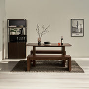 Plank Solid Wood Dining Bench - Altera
