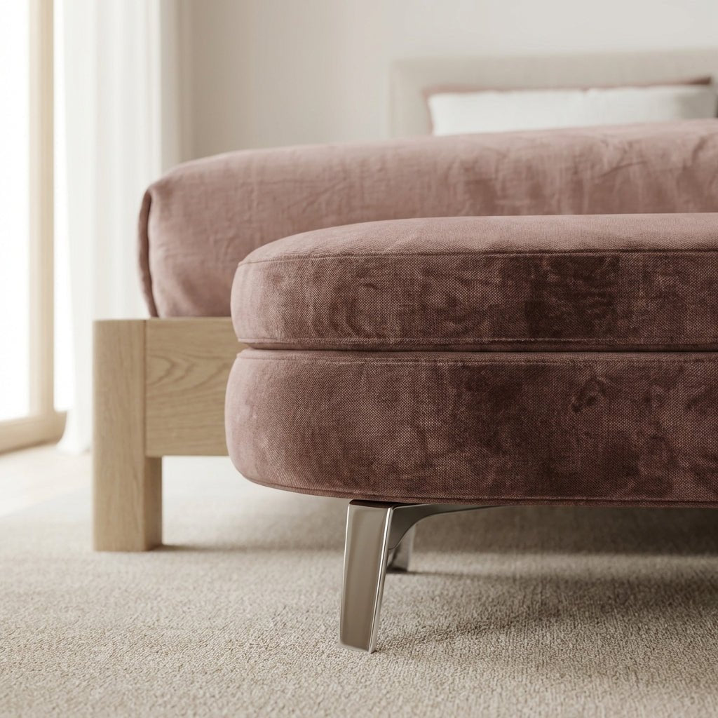 Plush Oval Bench - Altera