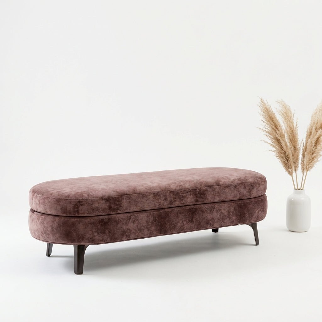Plush Oval Bench - Altera