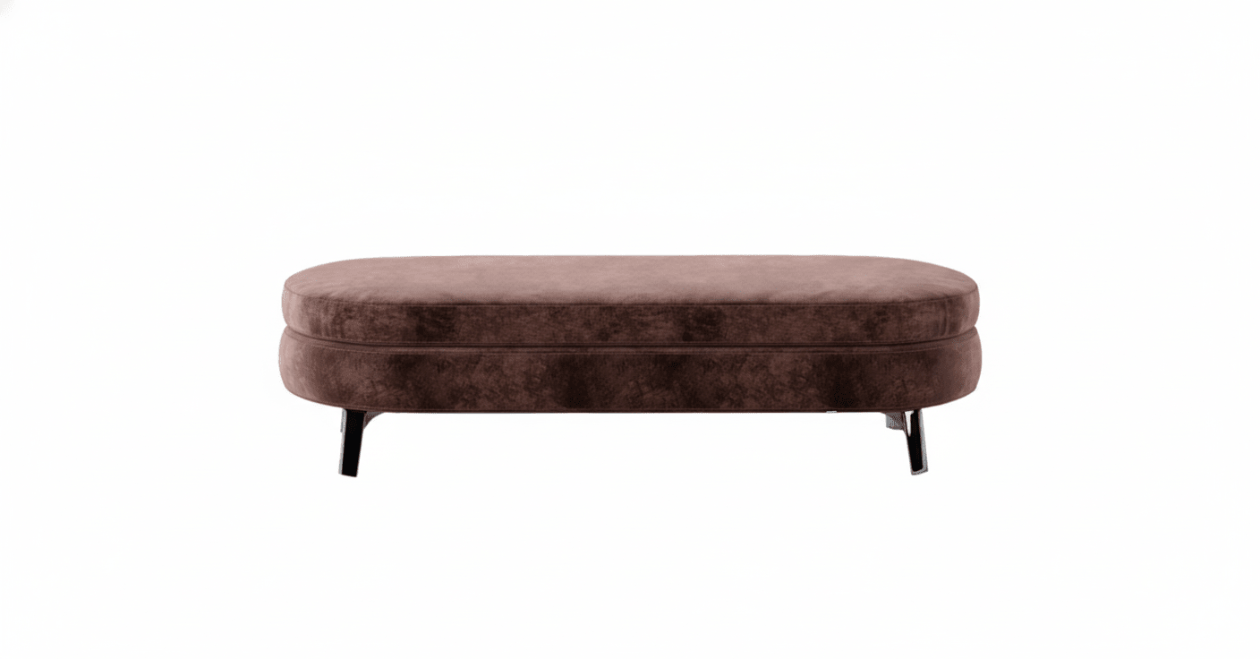 Plush Oval Bench - Altera