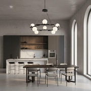 Polygon Prism Iron Chandelier - Altera