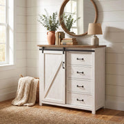 Preston 4 Drawer Chest with 1 Door - Altera