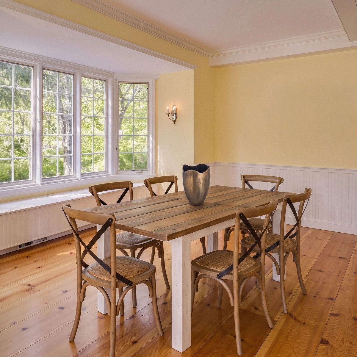 Preston Extension Reclaimed Wood Dining Set - Altera