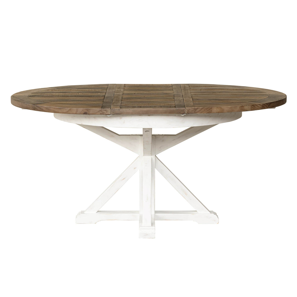 Preston Round Extension Reclaimed Wood Dining Set - Altera
