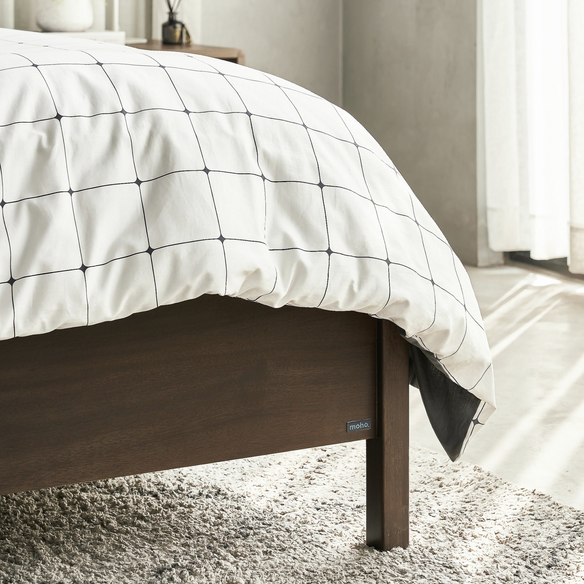 MOHO DALUMD Modern Minimalist Bedroom Furniture Combo Set - Eco-Friendly Wood