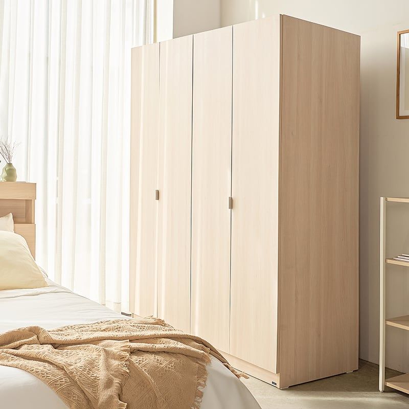 Monza 4-Door Wooden Wardrobe