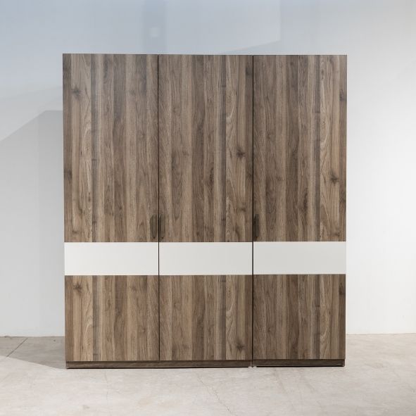 MOHO NARVIK Nordic Style Modular Wooden Wardrobe System with Flexible Storage