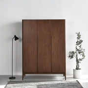 MOHO SCARLET European Ash Wood Wardrobe: Modern Italian Design, Premium Storage Solution