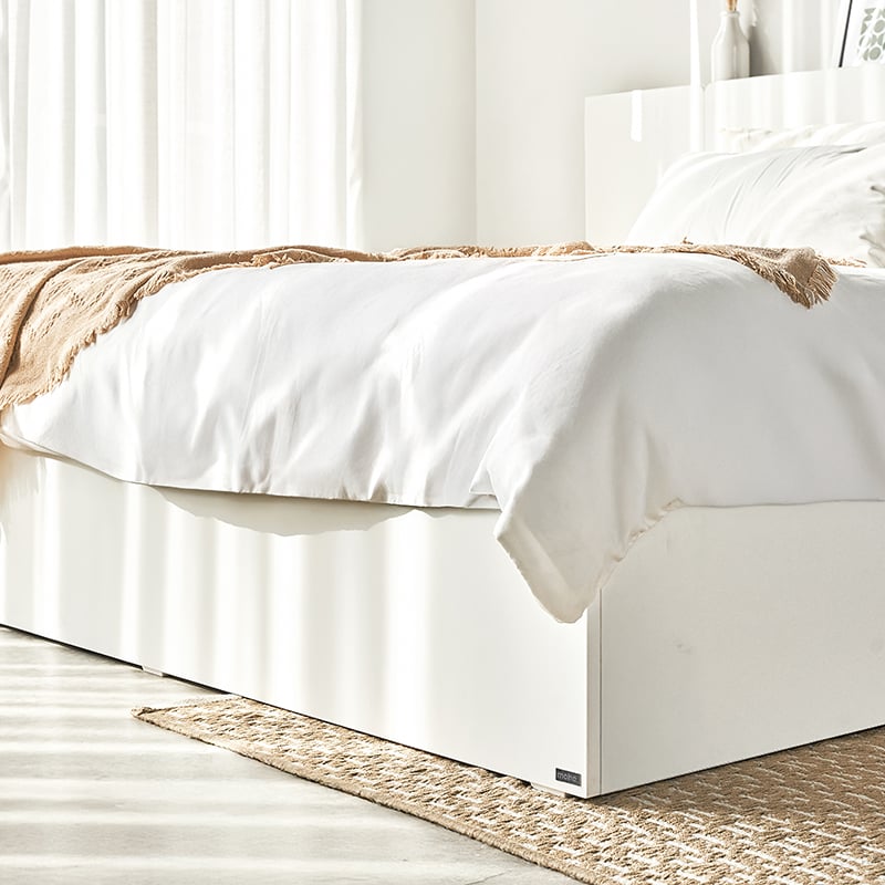 MOHO RANDER HOTEL Smart Bedroom Combo: 2-Piece Bed Set with Power Outlet & Reading Light