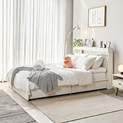 MOHO Vienna Wooden Bed with Storage Drawers & Integrated Power Outlet