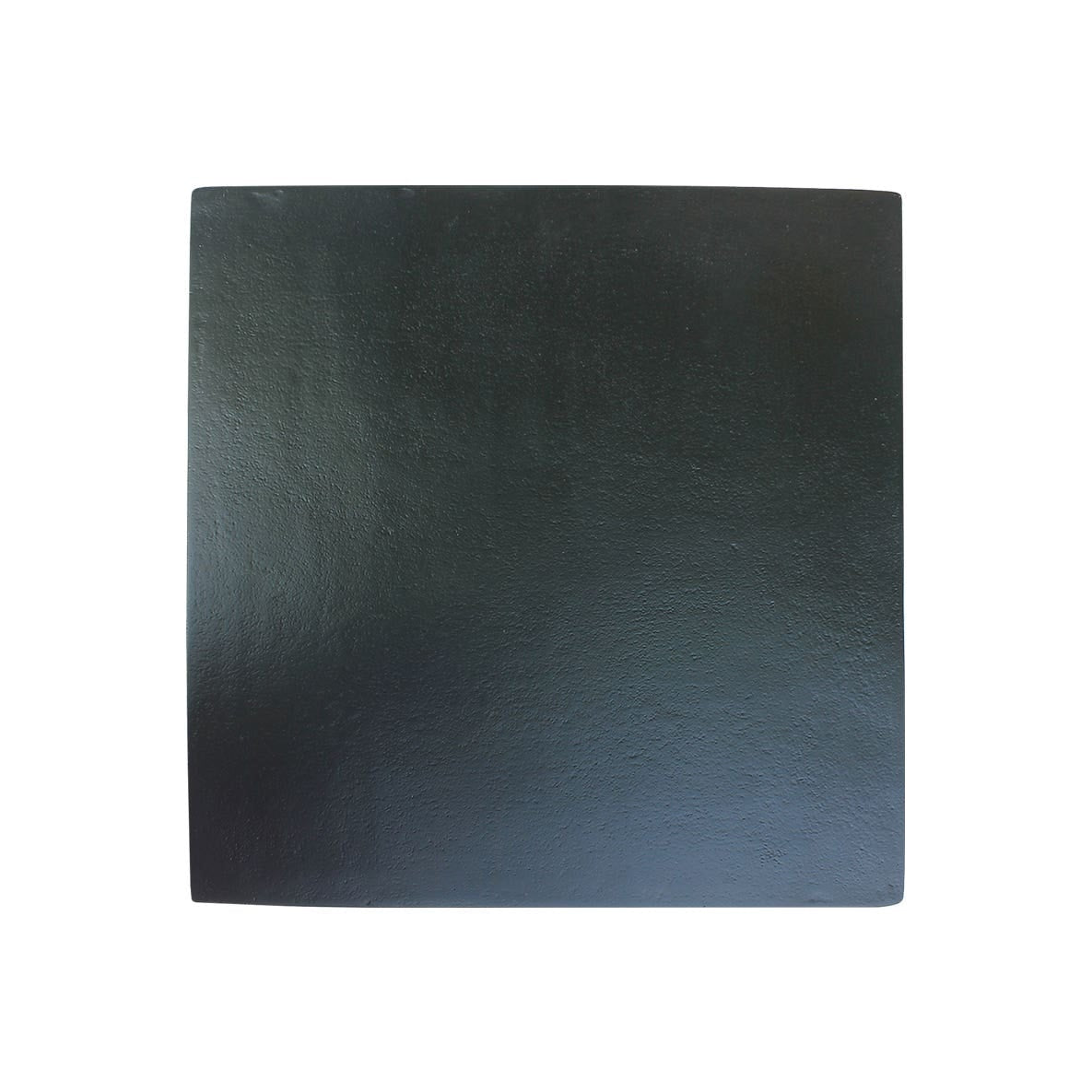 Thurso Accent Table in Black — aluminum detail