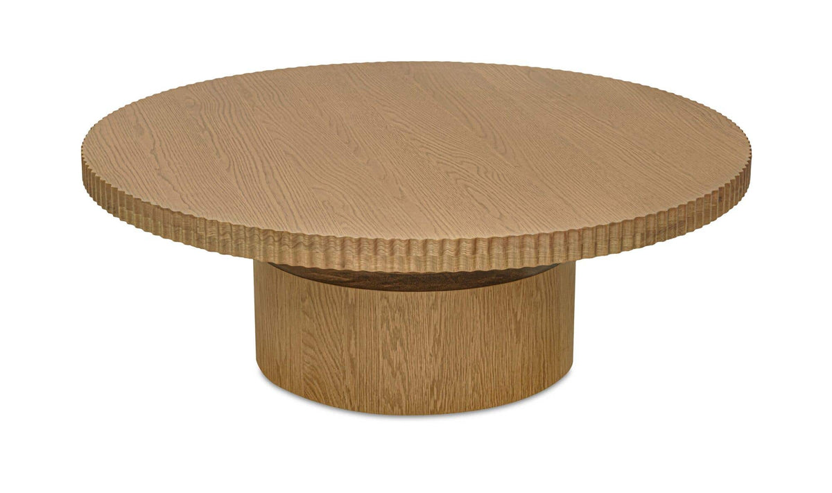 Lugano Coffee Table in Brown — top view