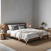 Vline 601 Acacia Wood Bed Frame