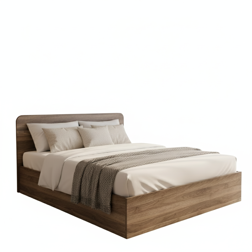 Narvik 201 Queen Wooden Bed