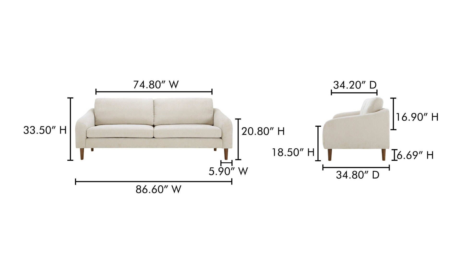 Flocons d'avoine dimensions