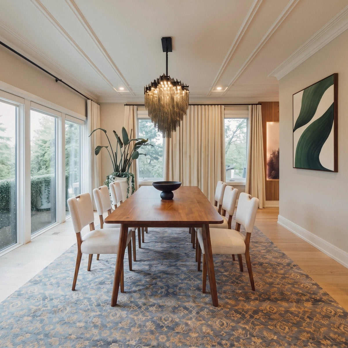 Radley Extension with Runners Acacia Dining Set - Altera