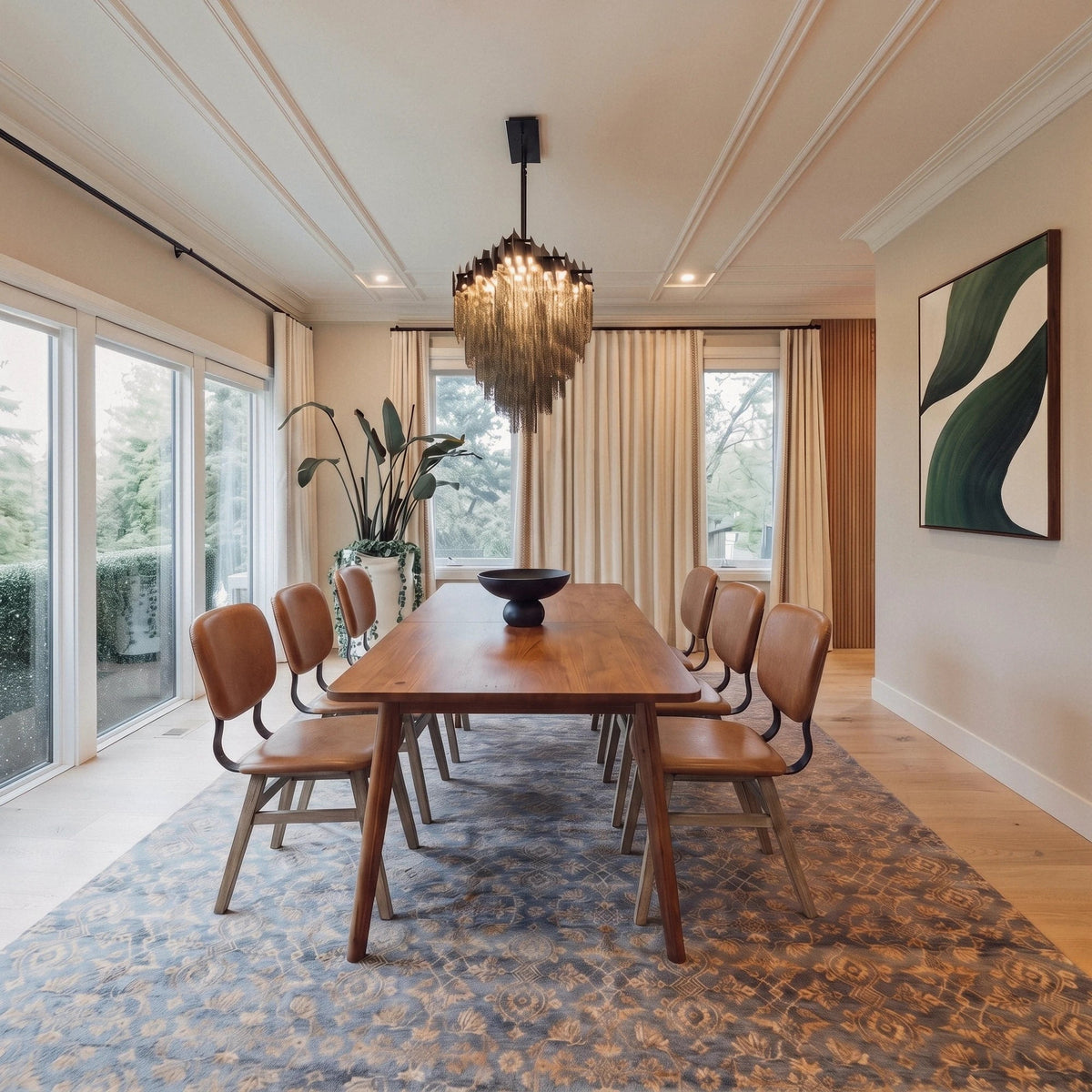 Radley Extension with Runners Acacia Dining Set - Altera