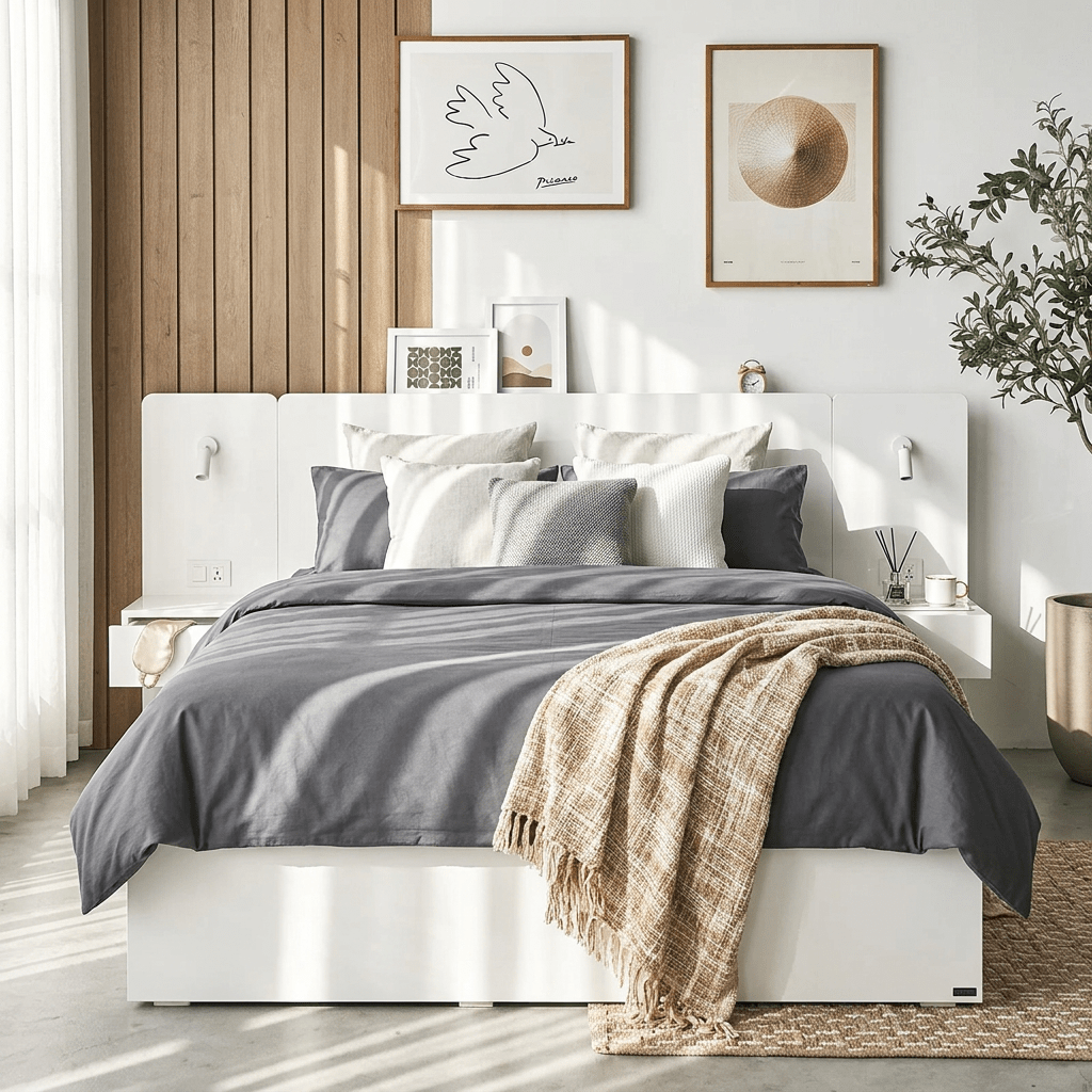 Rander Hotel Smart Bedroom Combo with Power Outlet & Reading Light - Altera