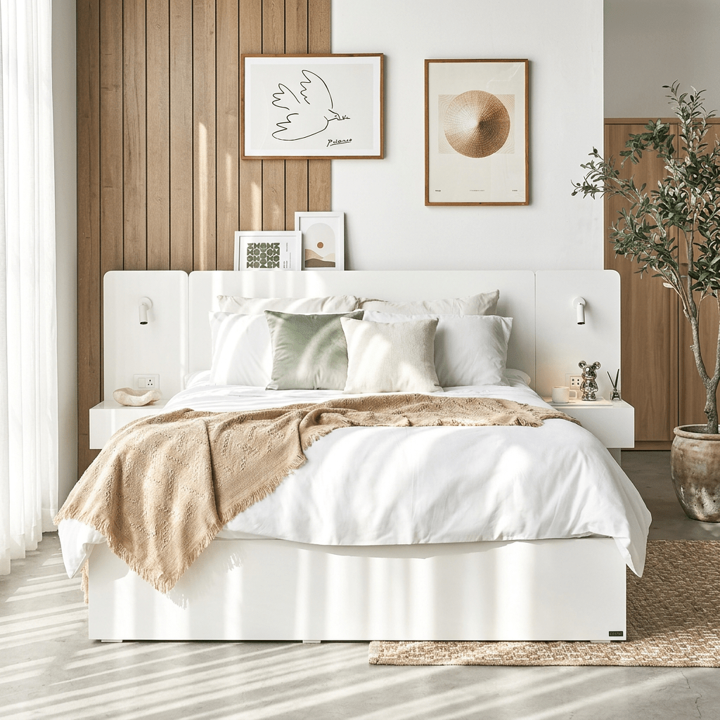 Rander Hotel Smart Bedroom Combo with Power Outlet & Reading Light - Altera