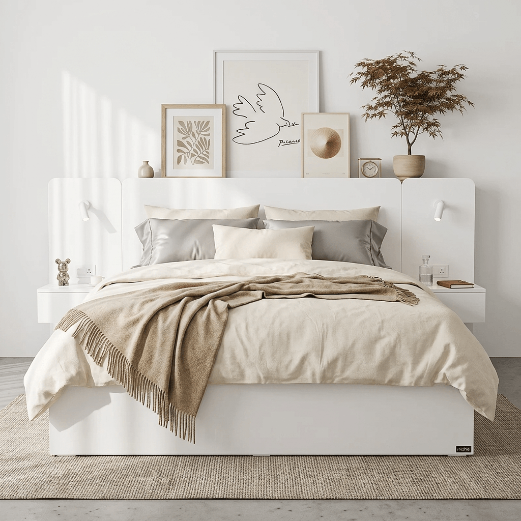 Rander Hotel Smart Bedroom Combo with Power Outlet & Reading Light - Altera