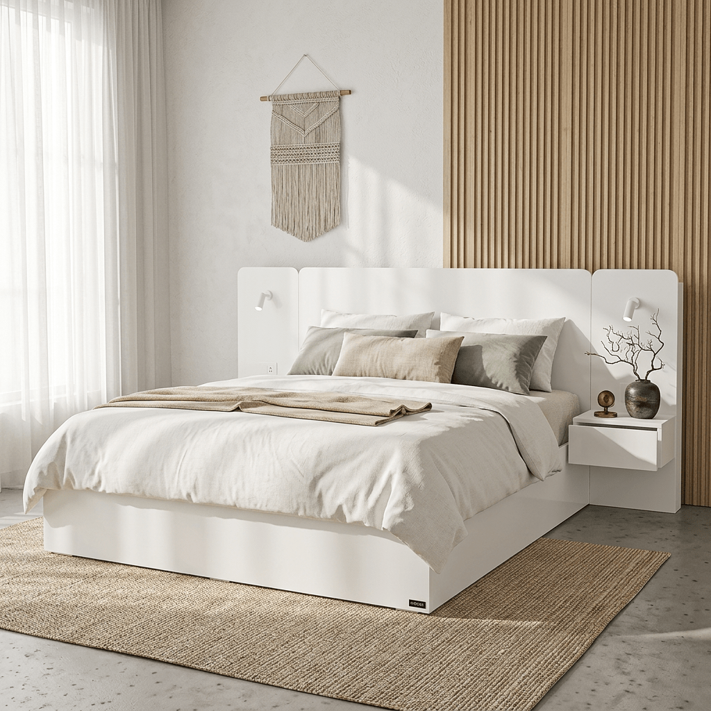 Rander Hotel Smart Bedroom Combo with Power Outlet & Reading Light - Altera