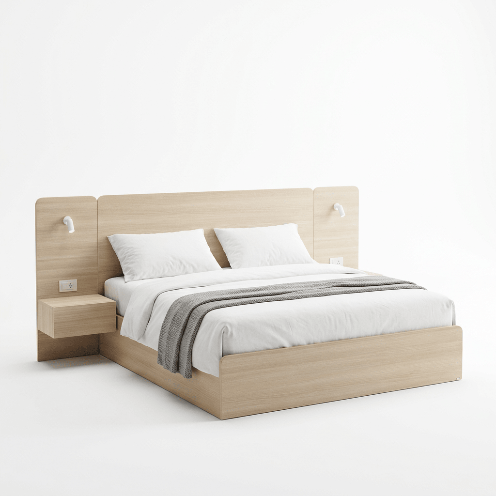 Rander Hotel Smart Bedroom Combo with Power Outlet & Reading Light - Altera