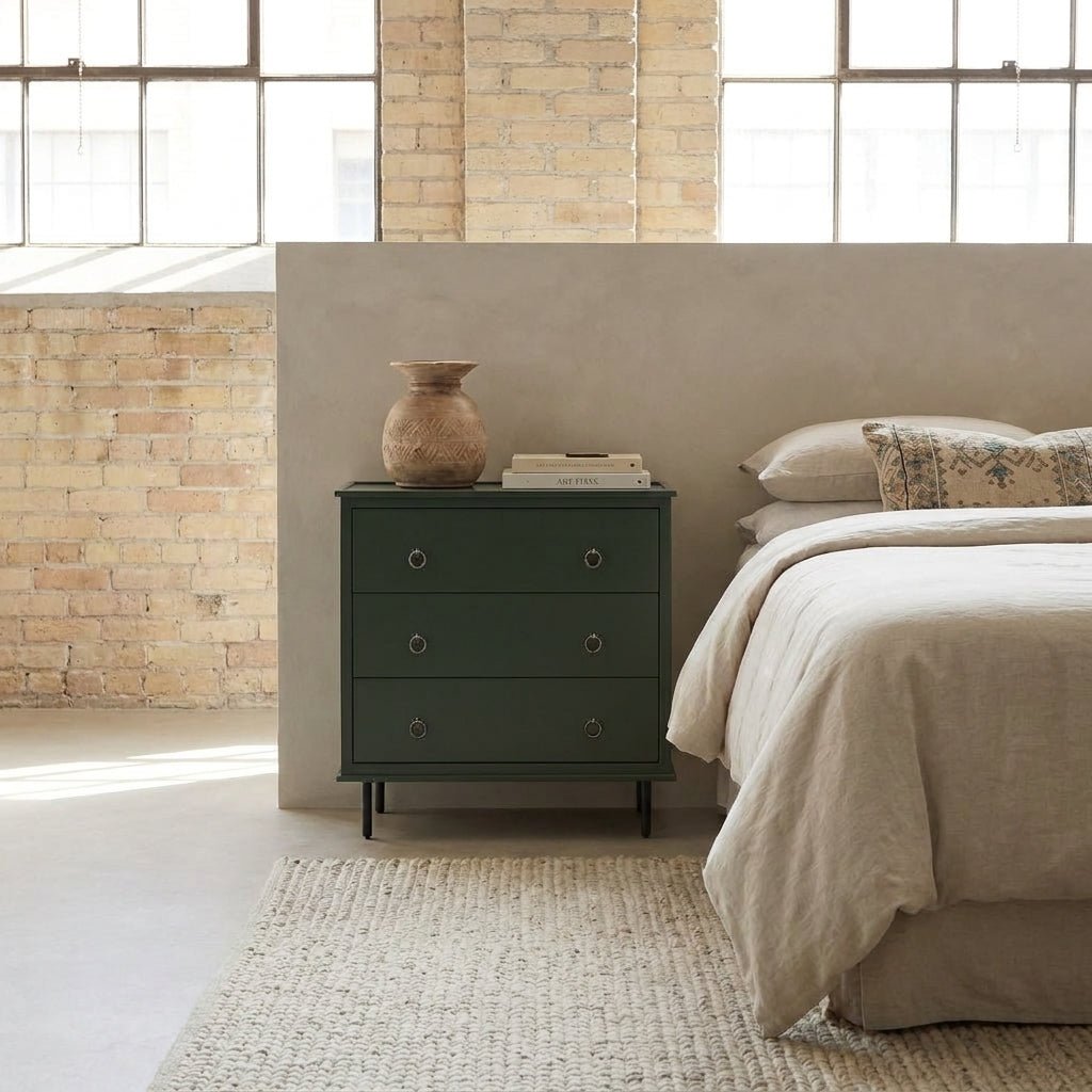 Rapallo 3 Drawer Nightstand - Altera