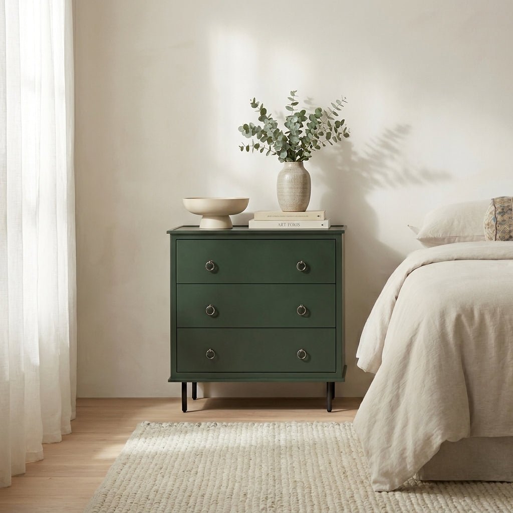 Rapallo 3 Drawer Nightstand - Altera