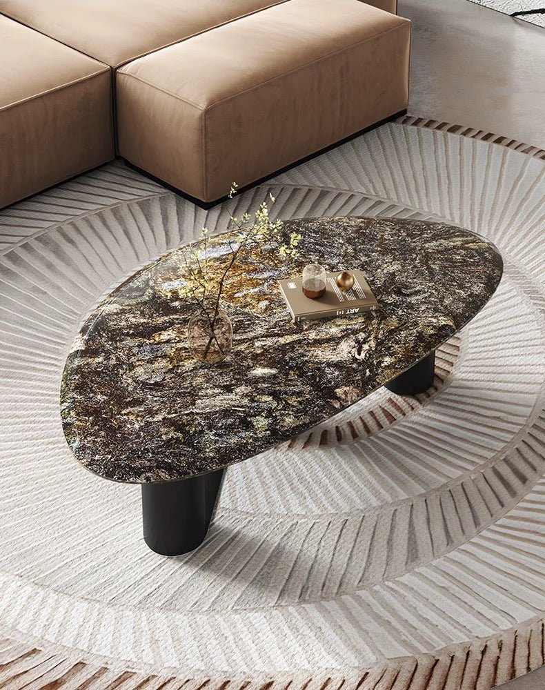 Ravello Stone Coffee Table & Ottoman - Altera