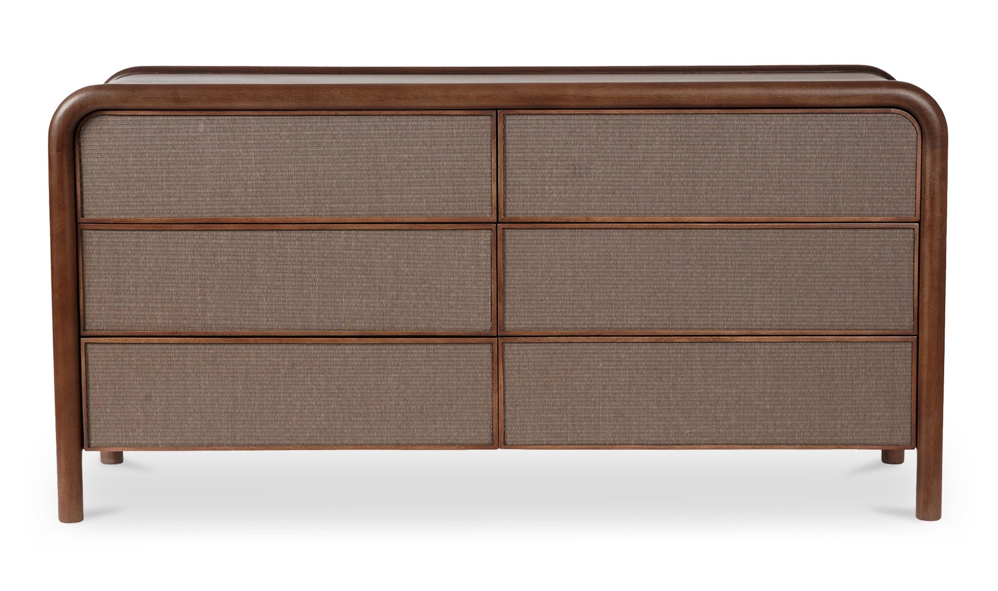 Reiko 6 Drawer Dresser Warm Brown - Altera