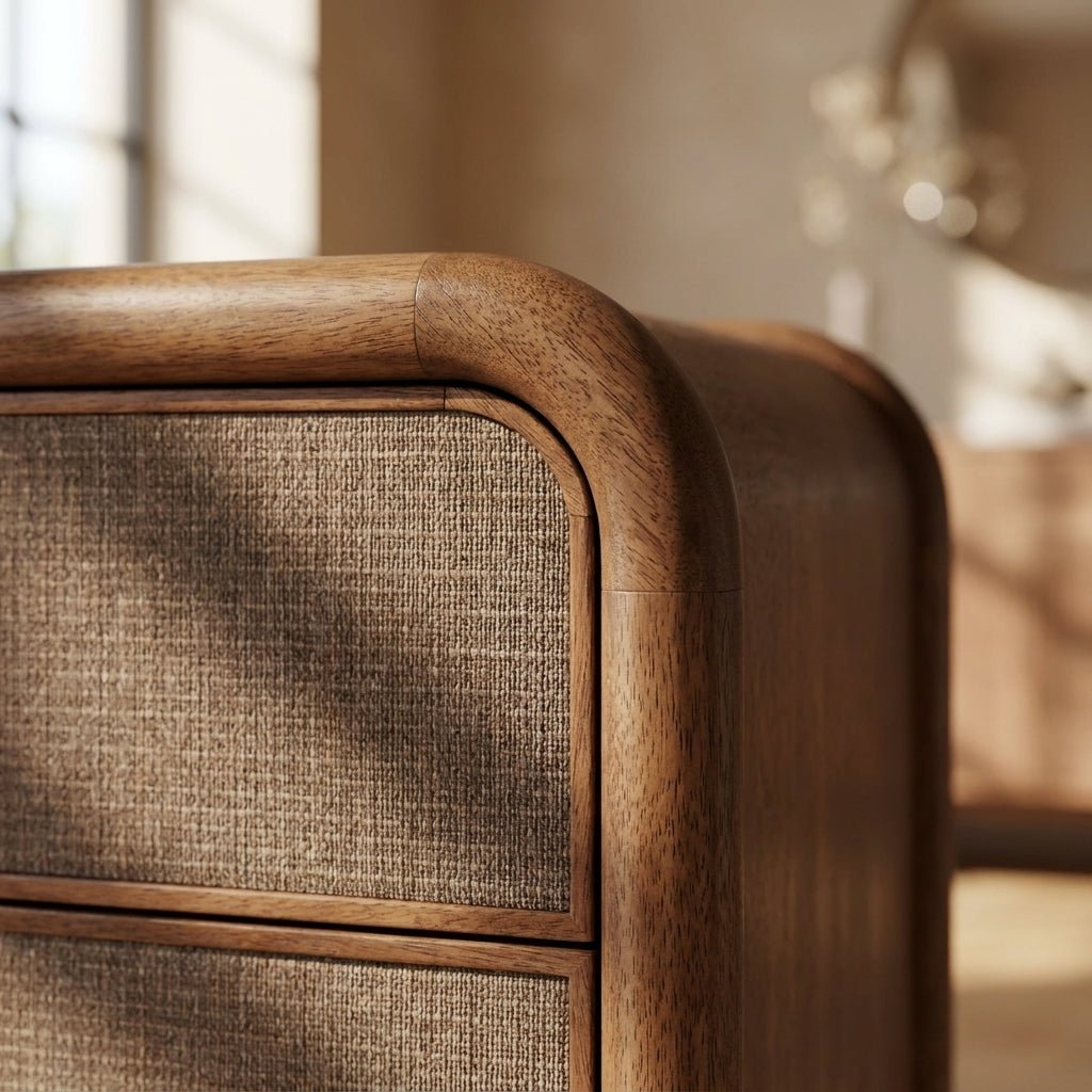 Reiko 6 Drawer Dresser Warm Brown - Altera