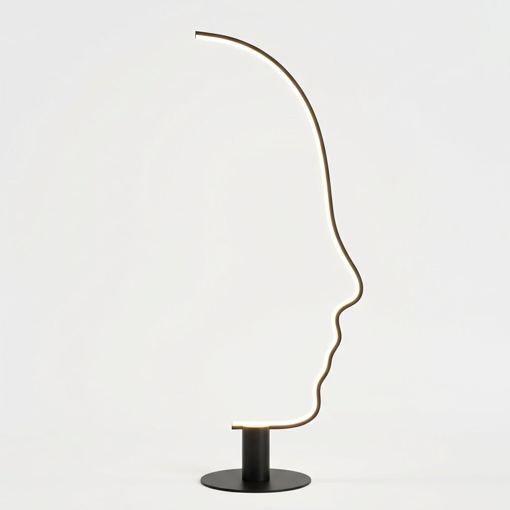 Reykjavik Face Profile Floor Lamp - Altera