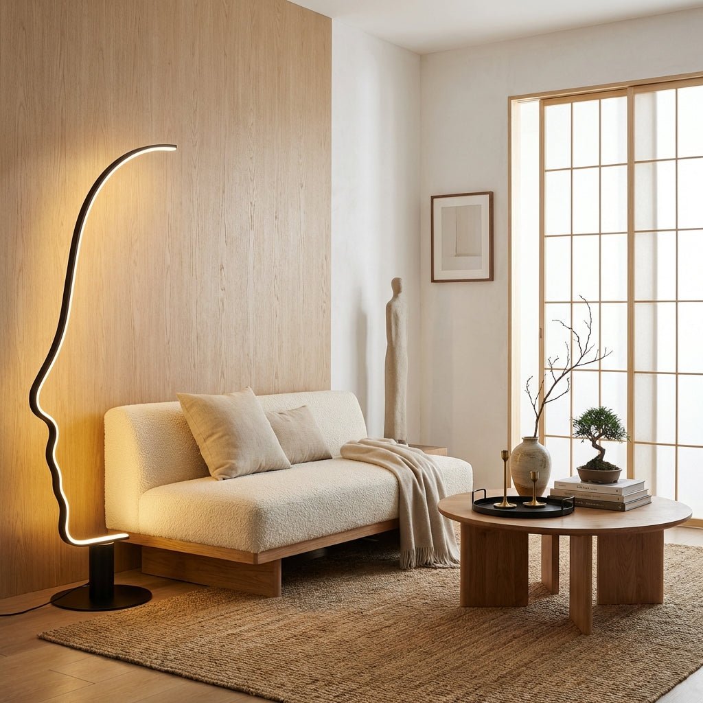 Reykjavik Face Profile Floor Lamp - Altera