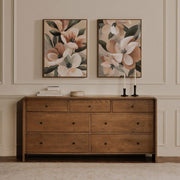 Rhodes 7 Drawer Dresser Oak - Altera