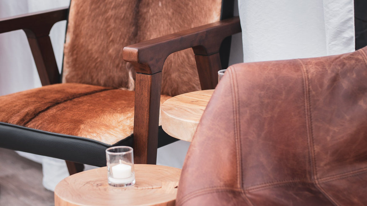 Richmond Goat Hair Armchair - Altera
