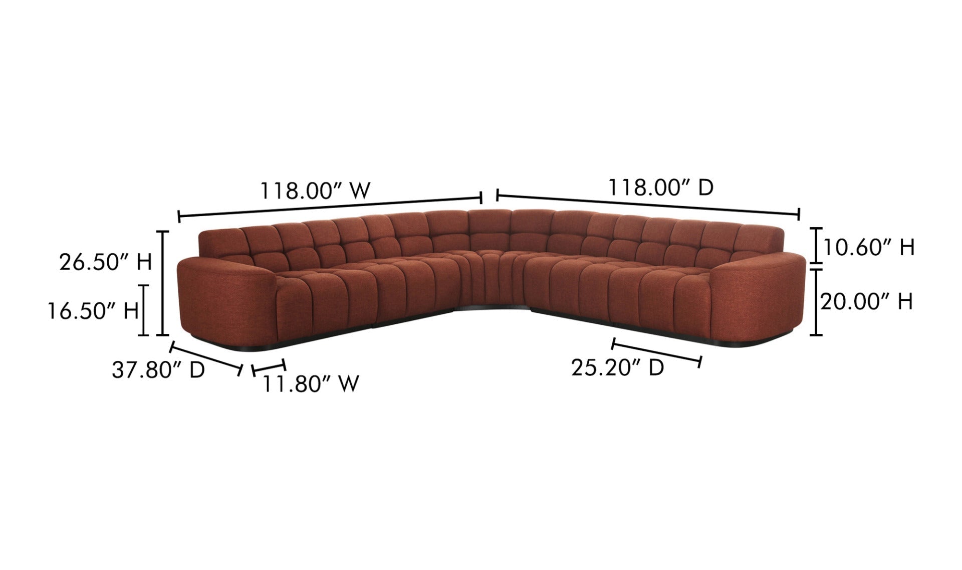 Rouille dimensions