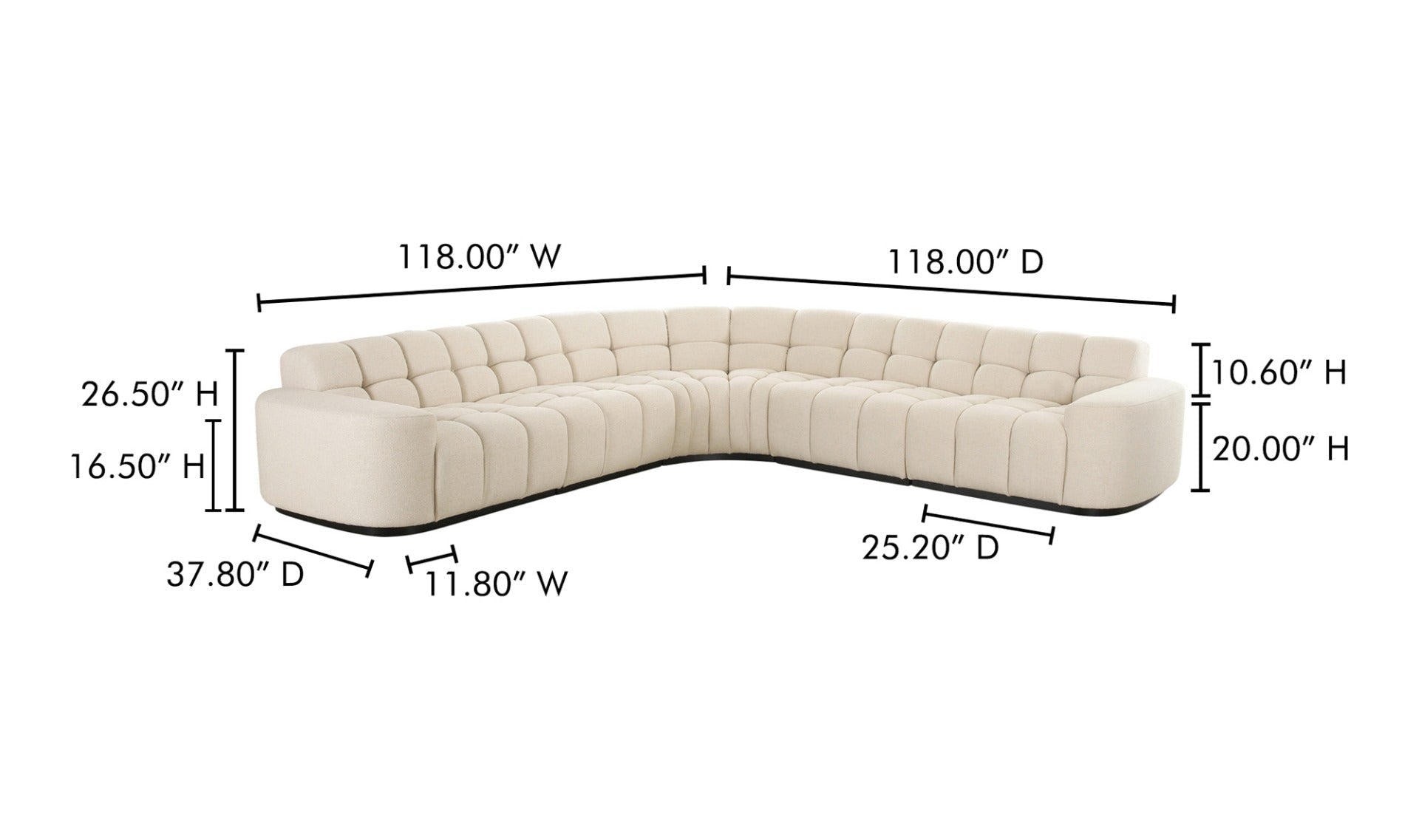 Riga L - Shaped Sectional - Altera